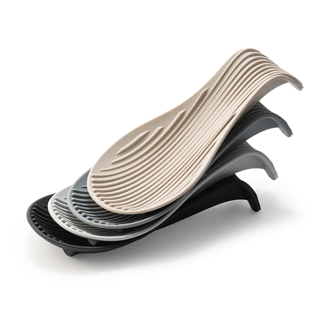 Descanso para Colher em Silicone Resistente ao Calor