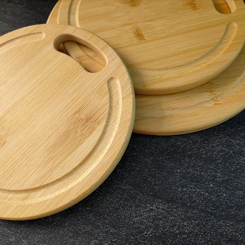 Tábua de Corte em Bambu para Carnes, Legumes e Frutas