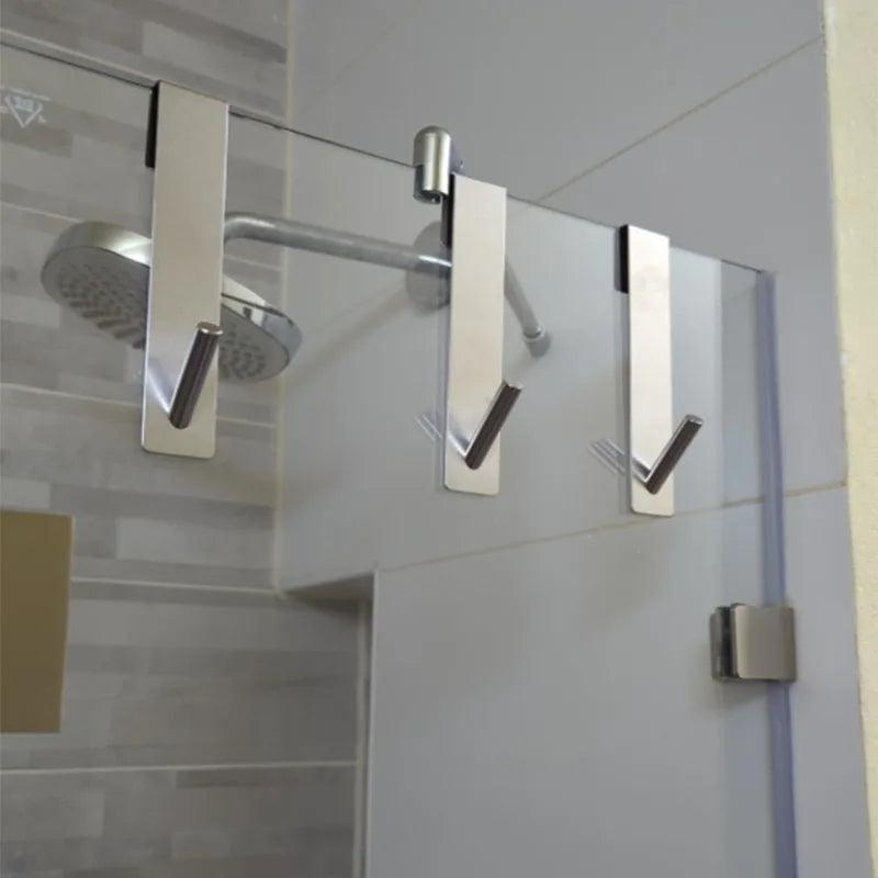 Gancho de Aço Inoxidável para Porta de Vidro ou Chuveiro Mup-0055-OutletMup-OutletMup
