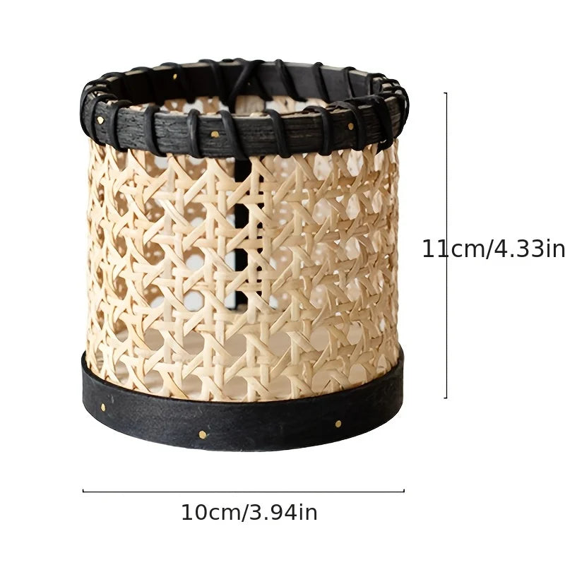 Porta Talheres em Bambu Multifuncional | Organizador para Colheres, Garfos e Utensílios