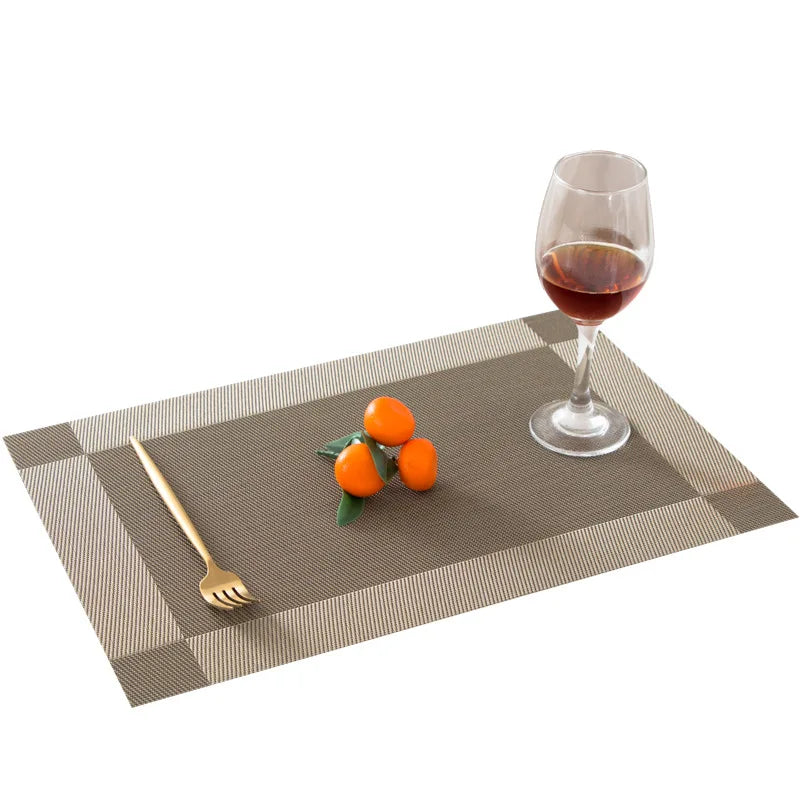 Jogo Americano Luxo em PVC - 4/6 Peças Mup-0065-OutletMup-3-OutletMup