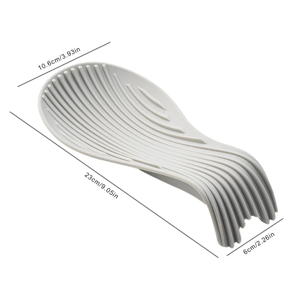 Descanso para Colher em Silicone Resistente ao Calor