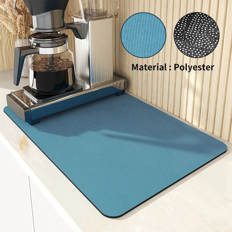 Tapete Super Absorvente para Secagem de Louças