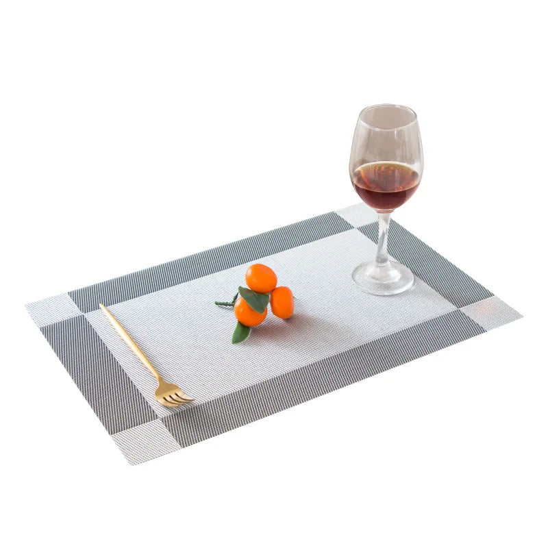 Jogo Americano Luxo em PVC - 4/6 Peças Mup-0065-OutletMup-4-OutletMup
