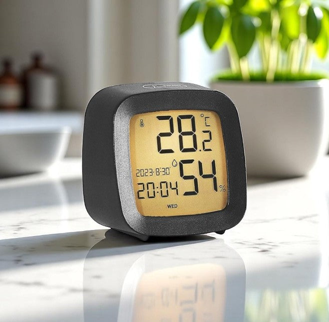 Relógio Despertador Digital LED com Luz Noturna